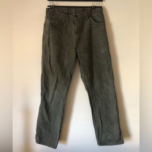 Dickies work jeans 34 x 32 olive green